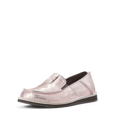 Ariat Cruiser Pembe Altın Loafer Ayakkabı Bayan (34501-222)